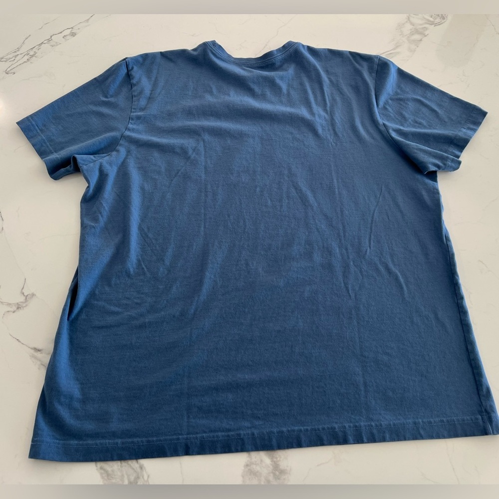 Life is Good Crusher T-Shirt Blue Graphic Crew Neck Classic Fit Men XL - Picture 2 of 4